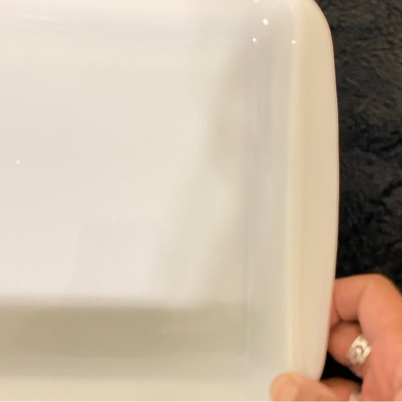 Vintage Pyrex White Baker 232 Opal Milk White Glass Bakeware - Picture 7 of 12